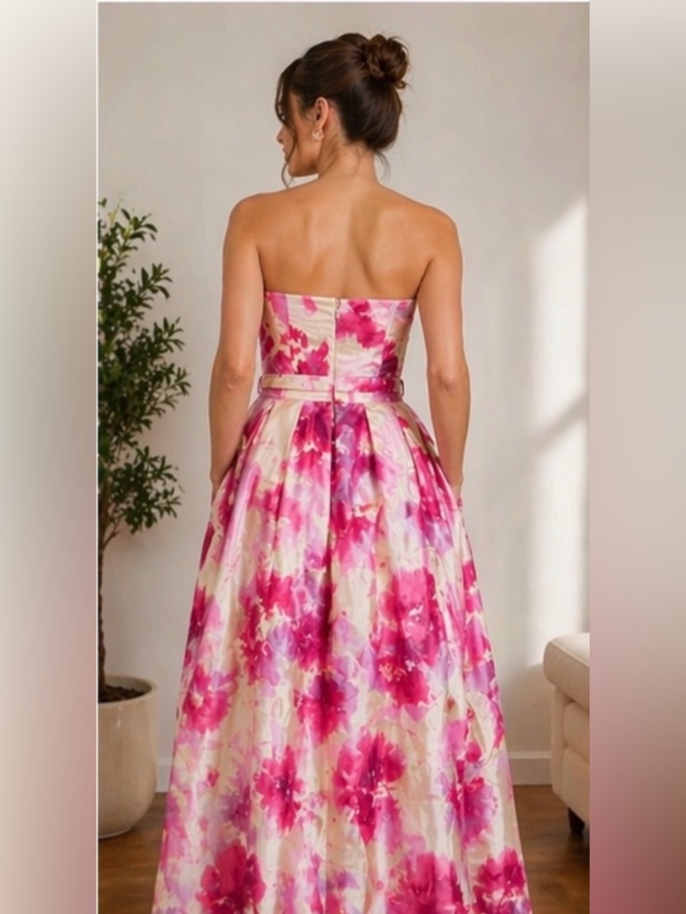 Marella Strapless maxi dress - Picture 2 of 3